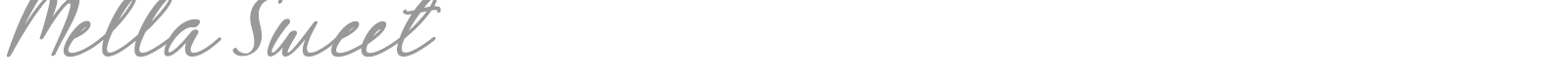 Mella Sweet font preview